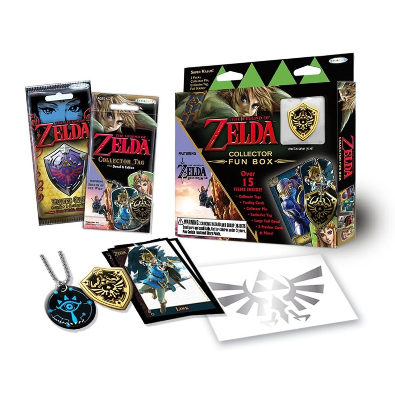 Legend of Zelda Collectors Fun Box with pin V2.0English Version Eplay Cards Enterplay